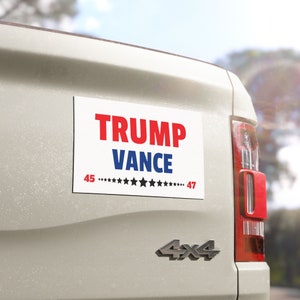Trump Vance- Car Magnet- MAGA 2024