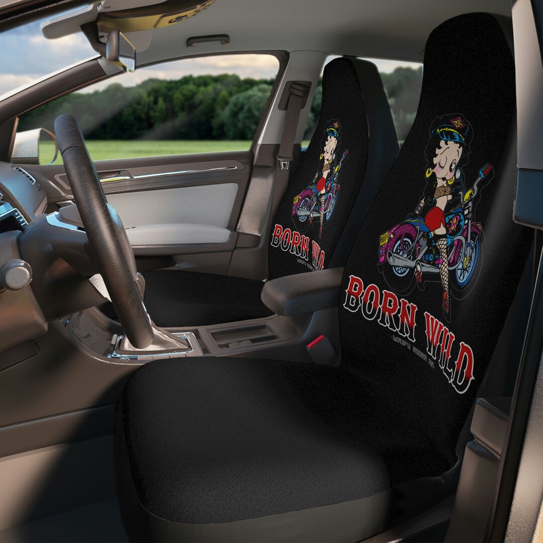 Betty Girl Motorcycle Car Seat Covers Etsy