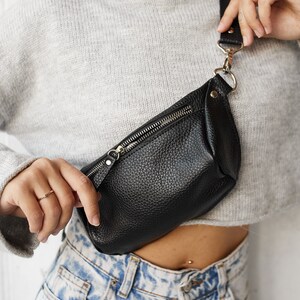 Leder Gürteltasche, Gürteltasche, Hüfttasche, Bauchtasche, Kleidung Gürteltasche, Leder Hip Bag, weiße Bauchtasche, Hüfttasche, packt Frauen