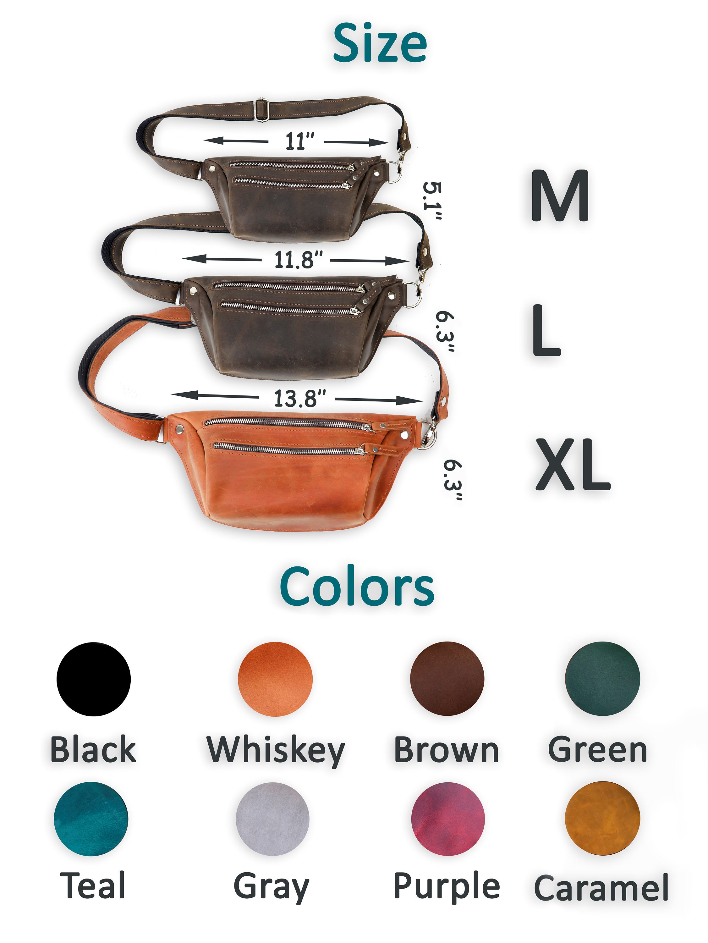 Women Fanny Pack Belt Bag Leather Fanny Pack Minimalist Etsy