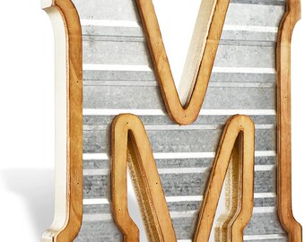 Large Letter M Wall Decor - Etsy