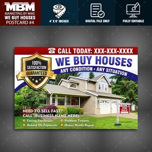 Compramos Casas Postais | personalizados cartões postais feitos sob encomenda do empreendedor imobiliário | Somente arquivo digital