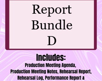 Report Bundle D
