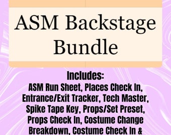 Bundle!- ASM & Backstage