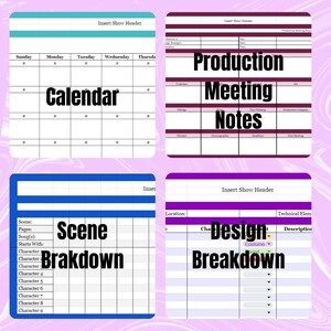 Stage Manager Must Have Templates image 4