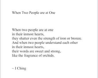 When Two People are at One PDF