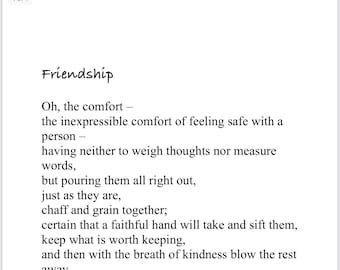 Friendship PDF Download