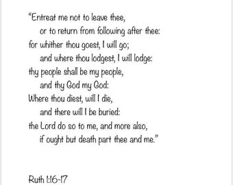 Ruth 1:16-17 PDF Download