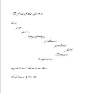 Fruit of the Spirit PDF Download