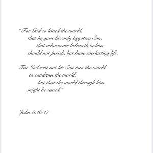 John 3:16 & 17 PDF Download