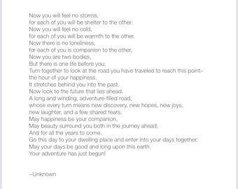 Apache Wedding Blessing