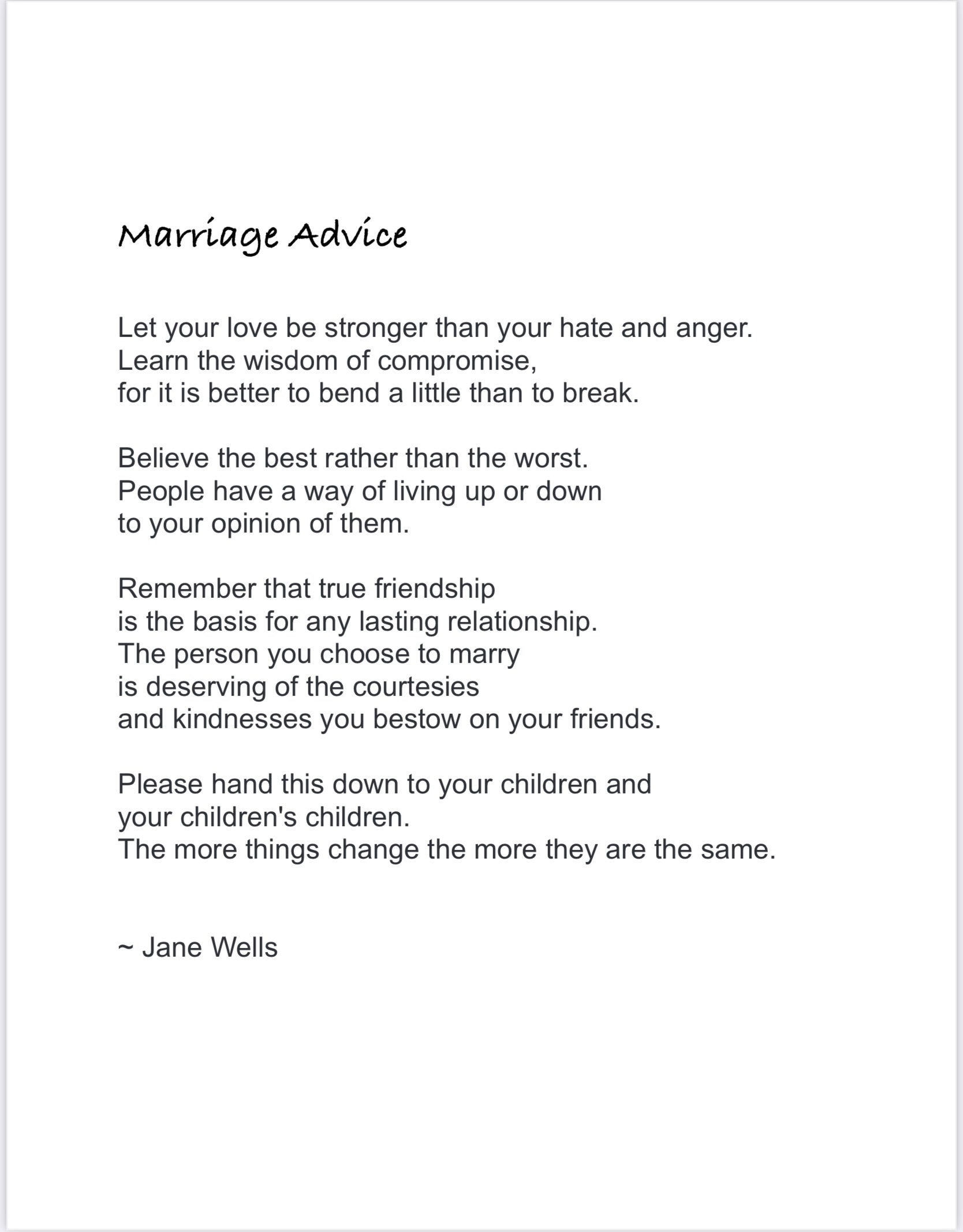 Marriage Advice PDF - Etsy, image size:1668x2135