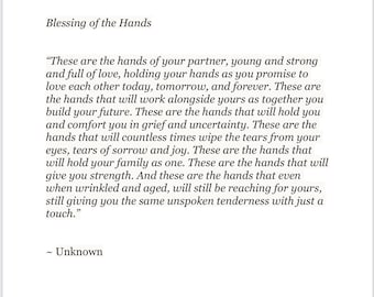 Blessing of the Hands PDF