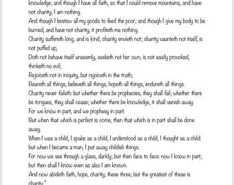1 Corinthians 13 KJV PDF