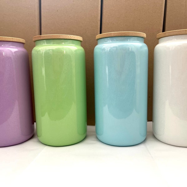 Plastic Can Cup With Straw Etsy