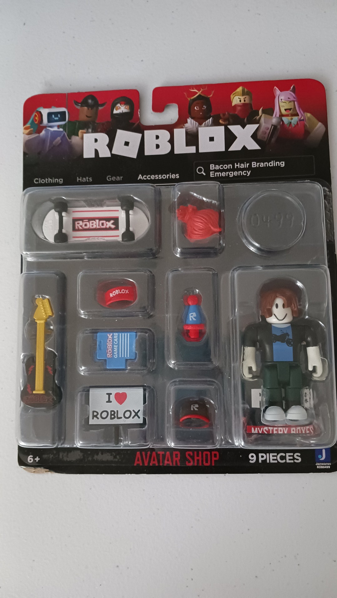 Roblox Bacon Hair Branding Emergency. Toy Only. No Code. Etsy