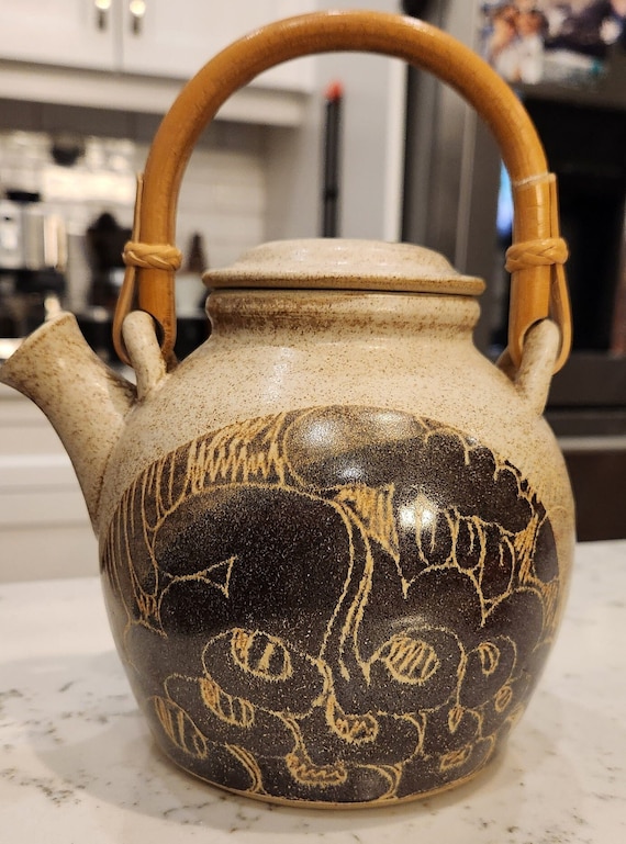 Diana Worthy Crich Pottery 1970's Teapot - Etsy UK