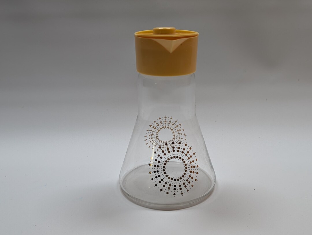 Syrup Atom Pyrex Atomic Sunburst Syrup Bottle Vintage - Etsy UK