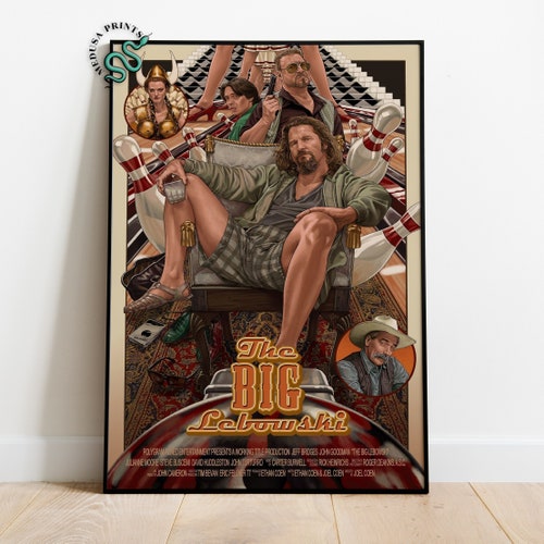 The Big Lebowski Bathroom Art Prints Etsy