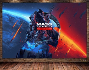Mass Effect Wall Art - Etsy