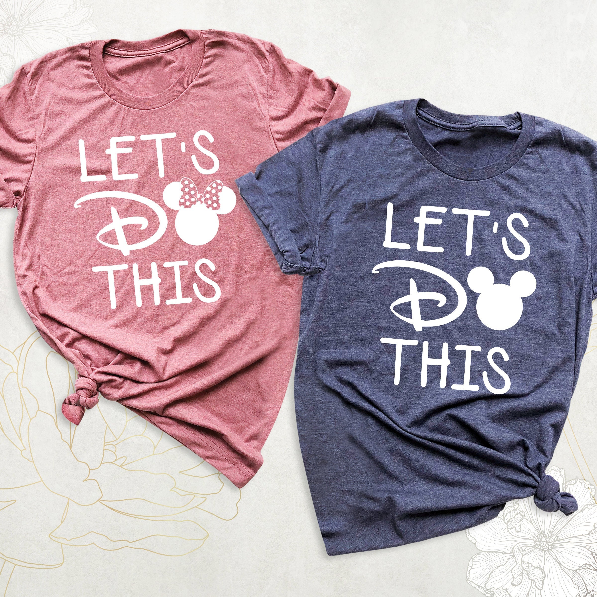 Lets do this disney shirt disney family shirt matching disney shirt