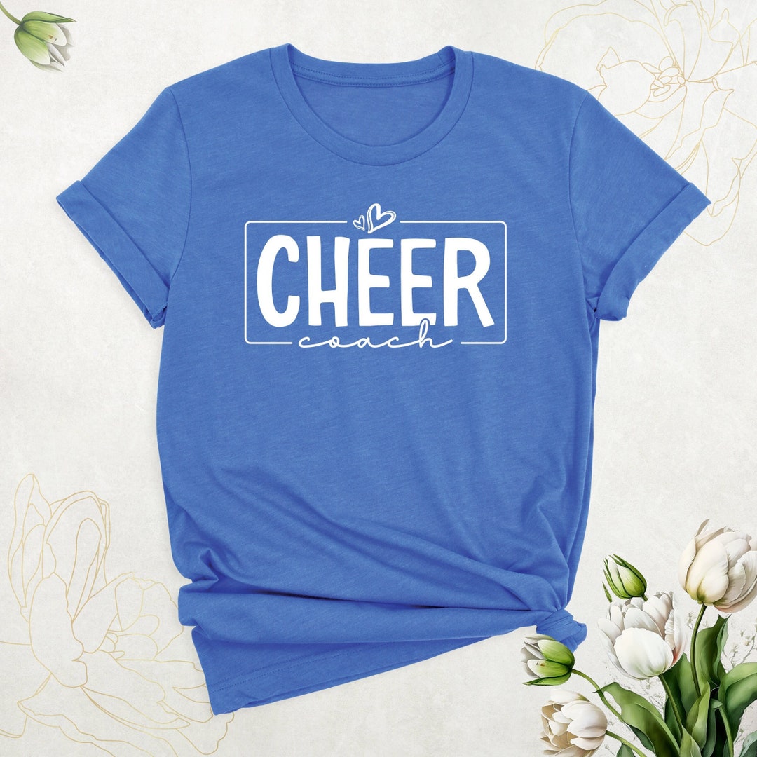 Cheer Coach Shirt, Cheerleader Shirt, Game Day Shirt, Basketball Soccer ...