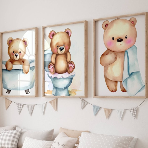 Bathroom Decor Set - Etsy