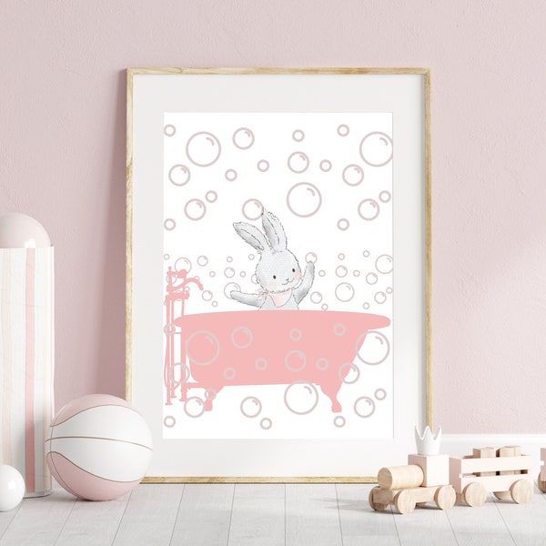 Cute Bathroom Art Etsy