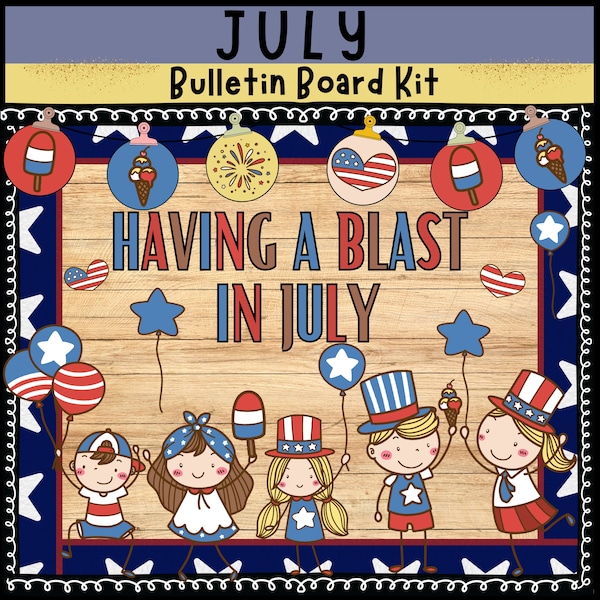 4th of july classroom door ideas