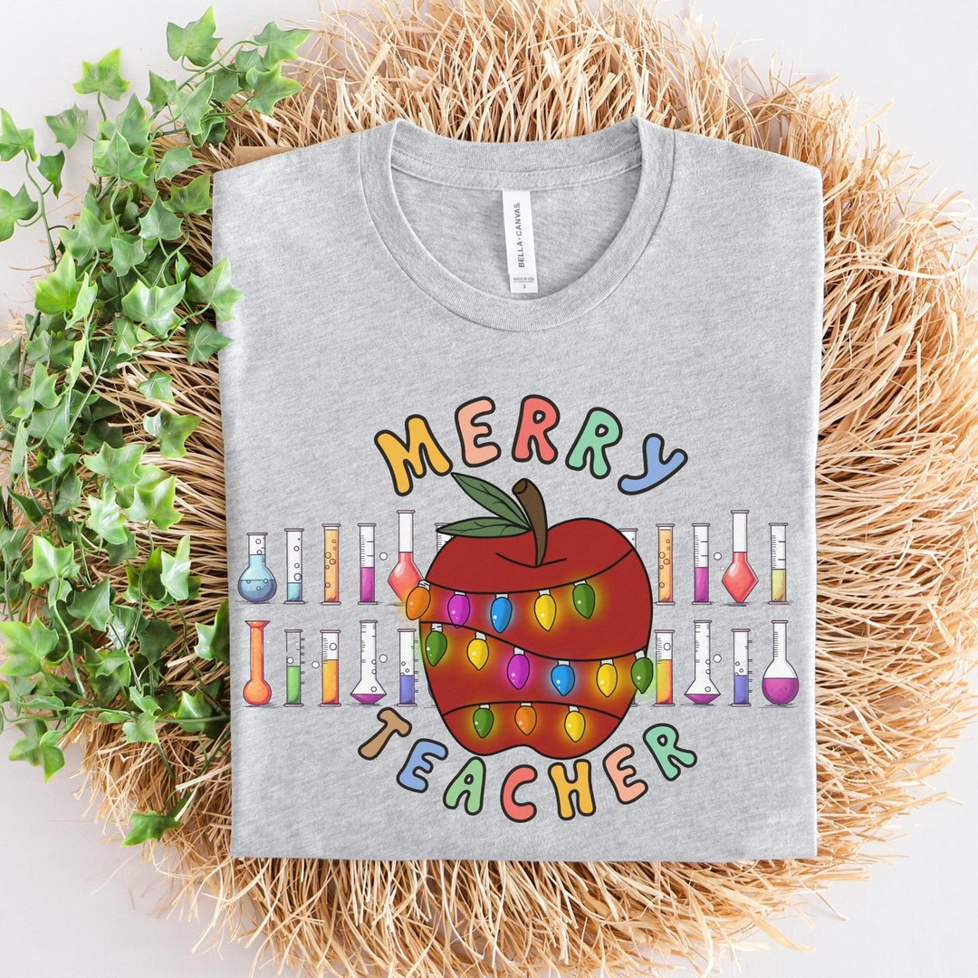 Science Teacher Christmas Png, Science Sublimation Png, Science Teacher