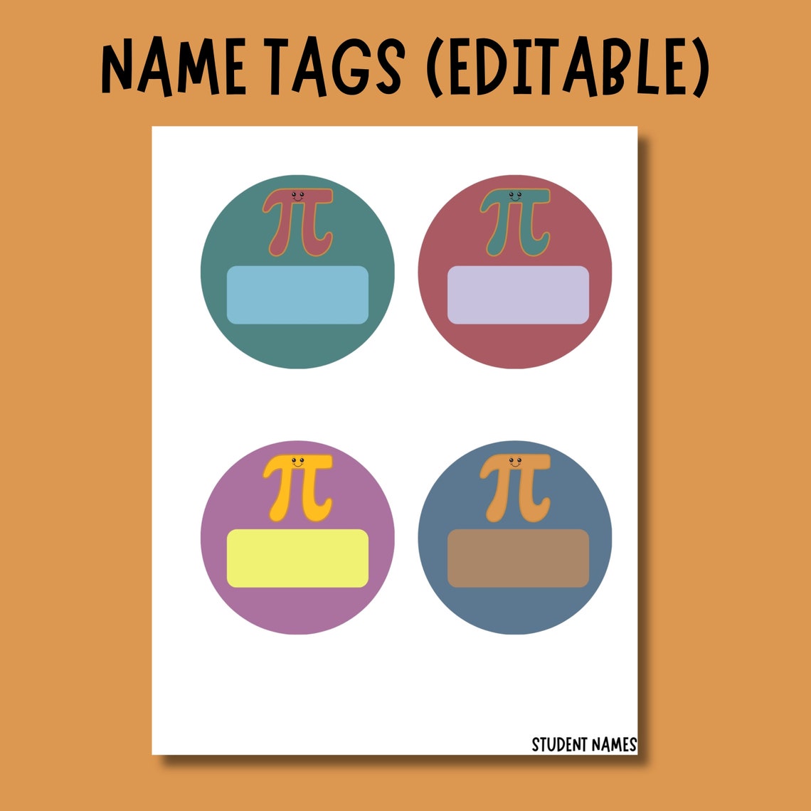 Math Bulletin Board Pi Day Bulletin Board Classroom Door Decor Kit Easy ...