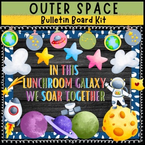 Lunch Room Bulletin Board Kit School Cafeteria bulletin board Healthy Eating PreK Classroom Printable Kindergarten Preschool Daycare decor