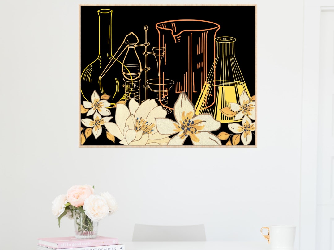 Chemistry Art Print Chemist Gift Classroom Poster Science - Etsy