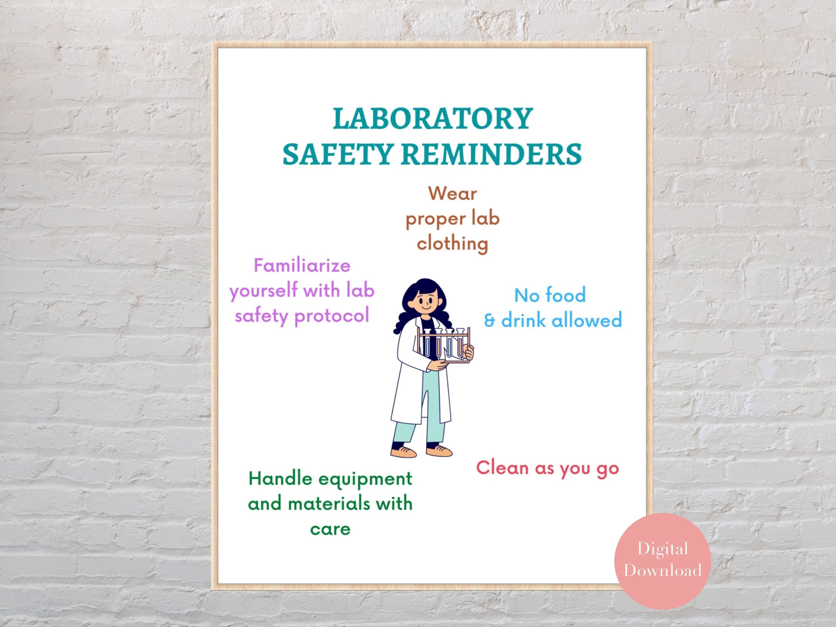 Lab Safety Poster Project