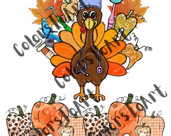 Dental Crew Cute Teeth Turkey Fall Thanksgiving Png Dental Hygienist Png Pediatric Dentist Png Pumpkin Teeth PNG Dental Design Dentist fall