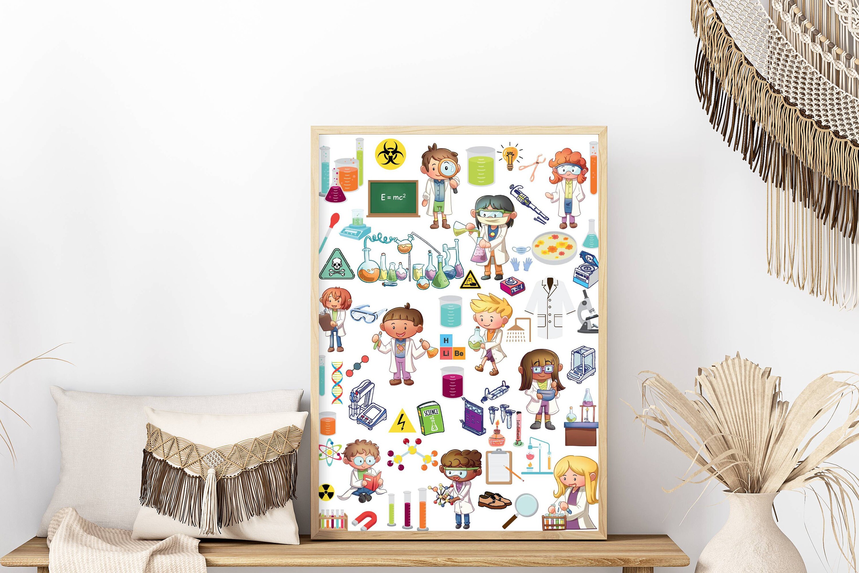 Science Classroom Poster Middle School Classroom Poster Teacher Gift ...