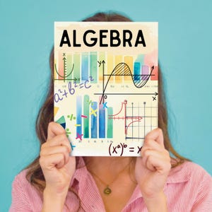 Algebra Subject Binder Cover Printable Back to School Teacher Binder ...
