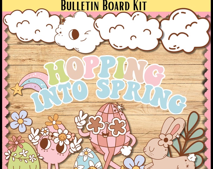 Soaring Into Spring Bulletin Board Kit: Printable Classroom Decor ...