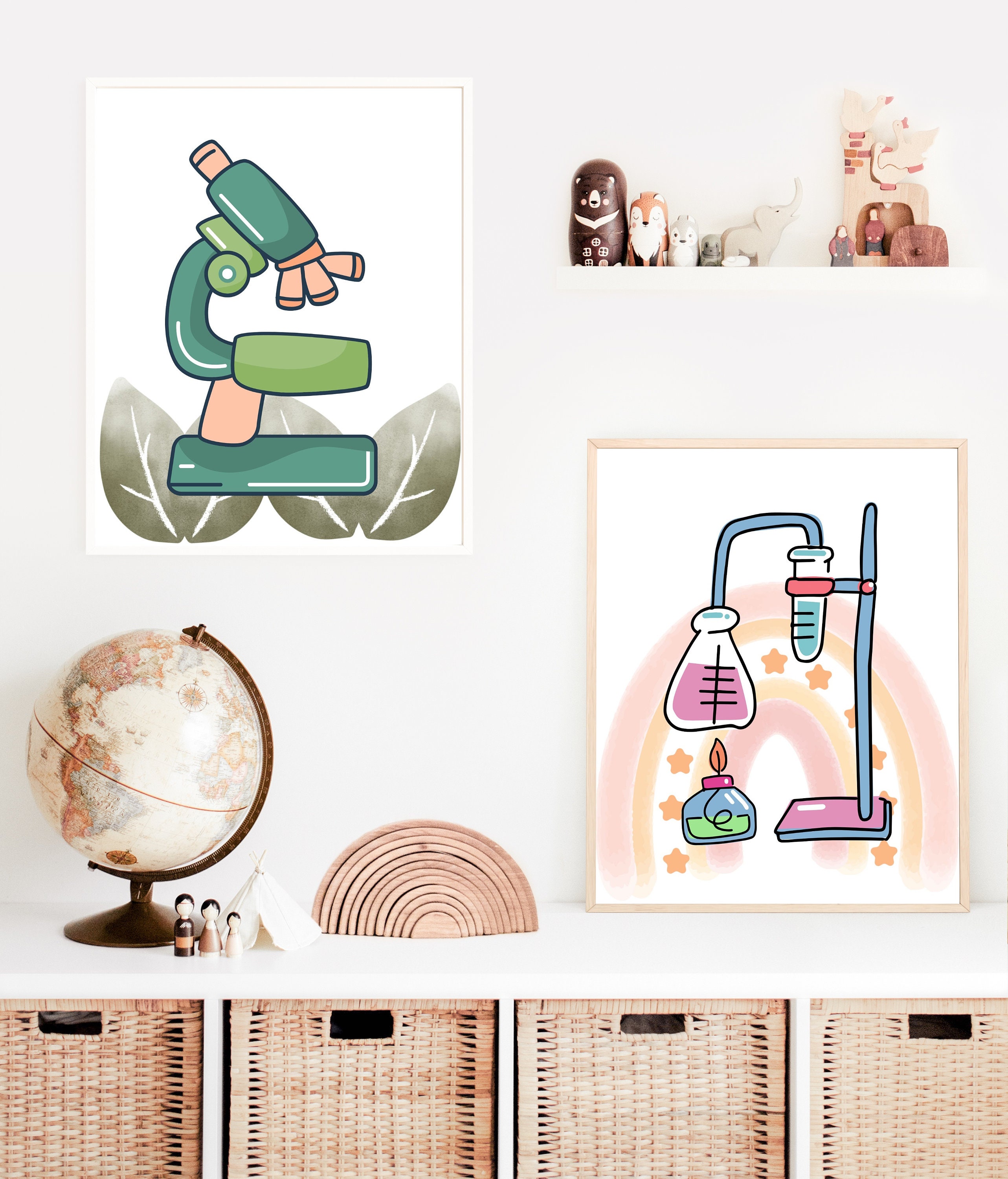 science classroom decor, science poster, science art, science wall art, Biology wall art, Chemistry prints, Cute science, science nursery