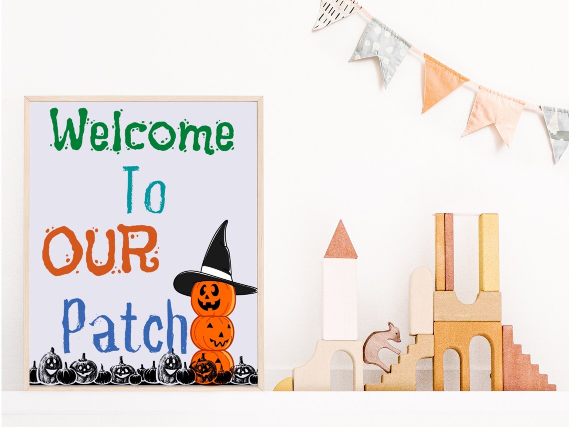 Halloween Bulletin Board Decor Easy Holiday Classroom - Etsy