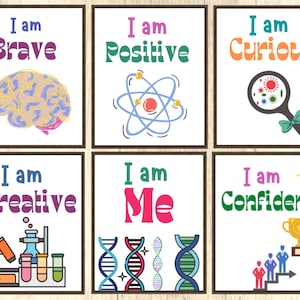 STEAM & STEM Posters for Science, Technology, Engineering, Art, Math For School, Playroom decor, STEAM Science classroom decor, Gift ideas