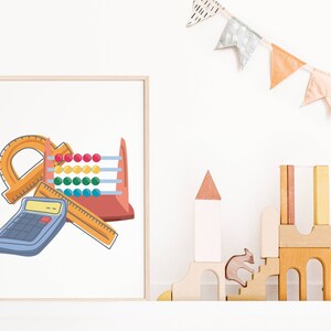 Math Classroom Posters Classroom Decor Math Middle School High School ...