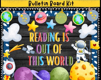 Reading Bulletin Board Reading Door Decor library bulletin board Classroom Decor Reading Corner Display Teacher Classroom Printable Decor