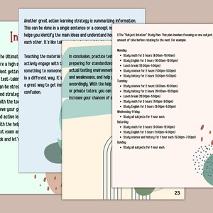 Exam Success Guide, Study Prep Ebook (30 Pages) - Etsy