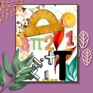 Math Class Gallery Wall Set High School Math Middle School Math ...