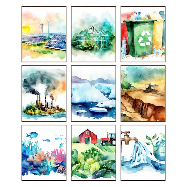 Environmental science Posters, Elementary Classroom Decor, Highschool Classroom Posters, Middleschool posters, classroom wall art, Biology