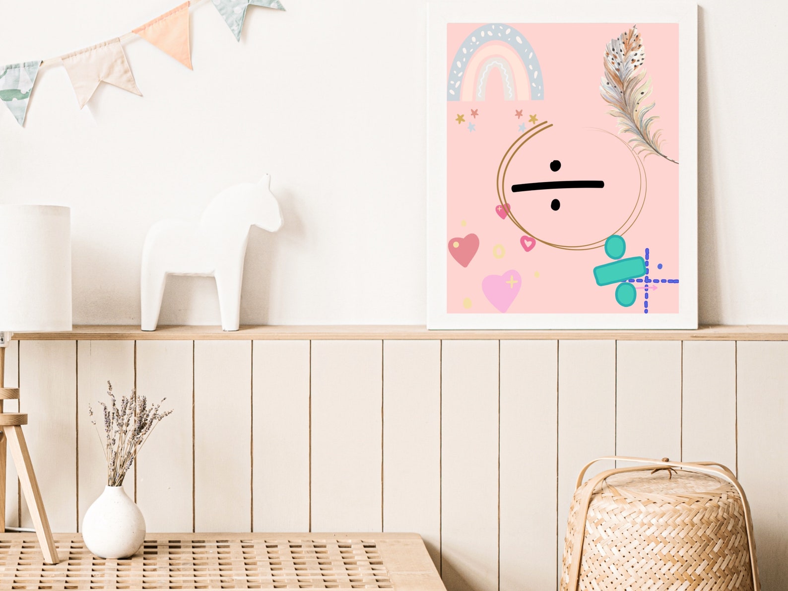 9 Math Class Gallery Wall, Classroom Decor, High School Middle School ...