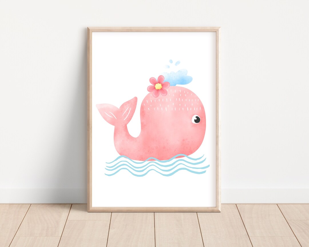 Girl Bathroom Wall Art Kids Bathroom Art Kids Bathroom - Etsy