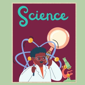 Affiches STEAM & STEM pour la science, la technologie, l'ingénierie, l'art, les mathématiques pour l'école, l'enseignant, le décor de classe STEAM Science, le décor préscolaire image 2