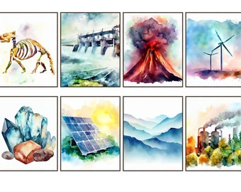 Science Posters, Elementary Classroom Decor, Grade 4 Science, Highschool Classroom Poster, Middleschool poster, classroom wall art, Science